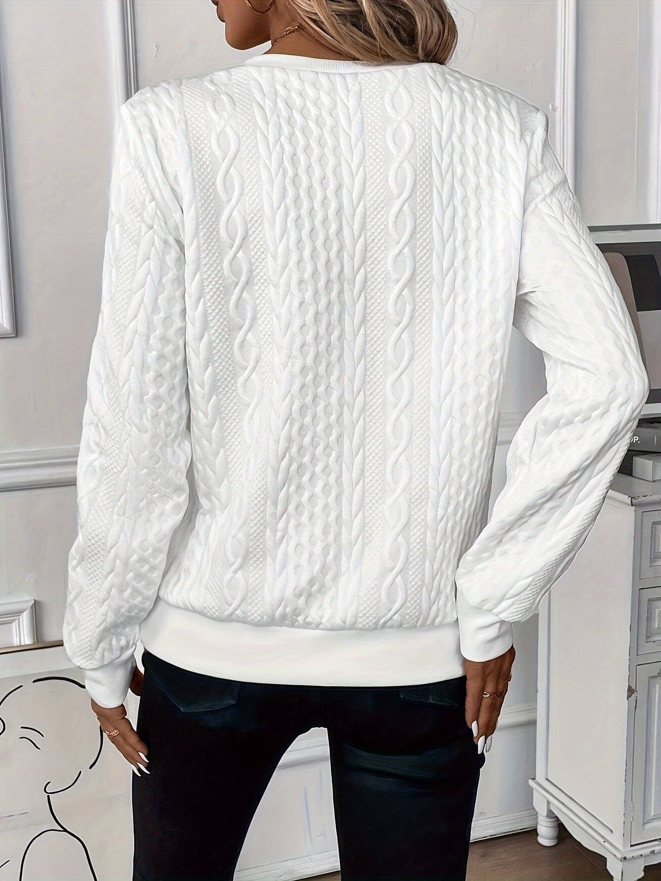 Trailblazing Half Zip Casual Sweater For Women | Lioraelle