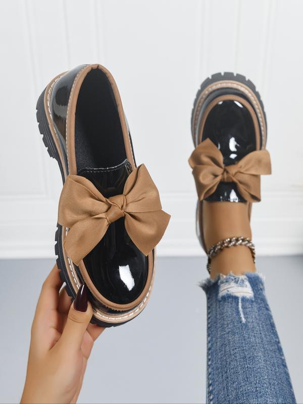 Murmured Artisan loafers with bow detail for women | Chelsea