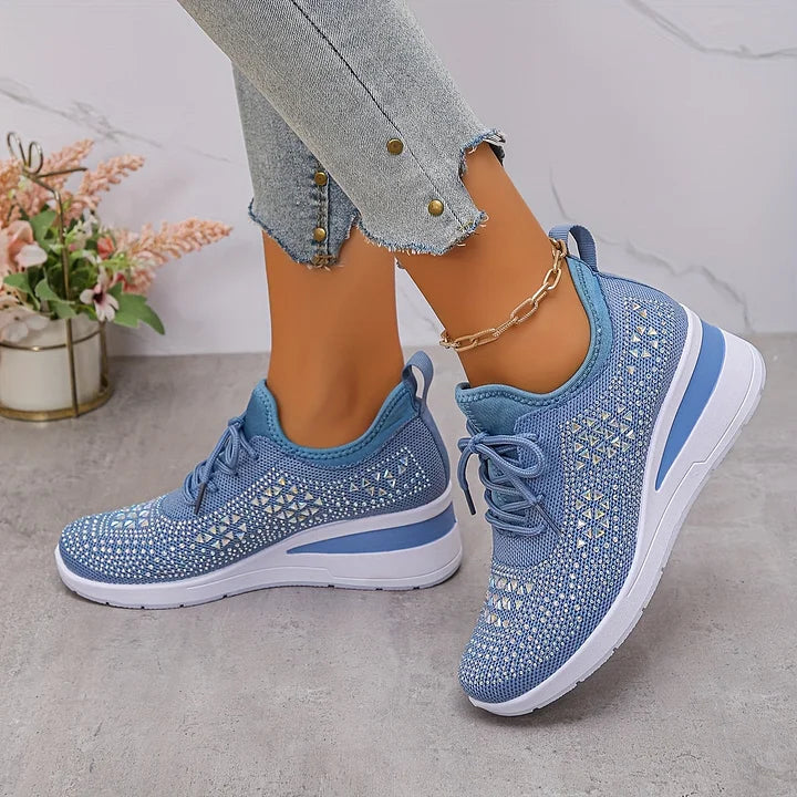 Focused Supportive sneakers with sparkling detail for women | Bonnie