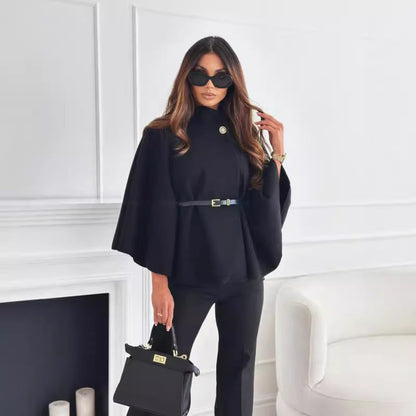 Summery Belted butterfly sleeve jacket for women | Lea