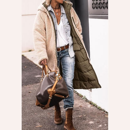 Editorial Long Reversible Coat For Women | Dona