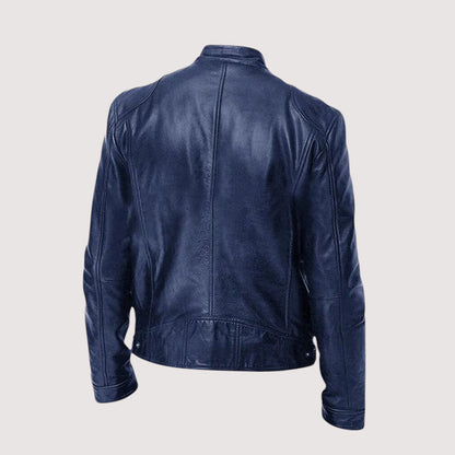 Brass Classic Zip Front Jacket for Men | Dorian