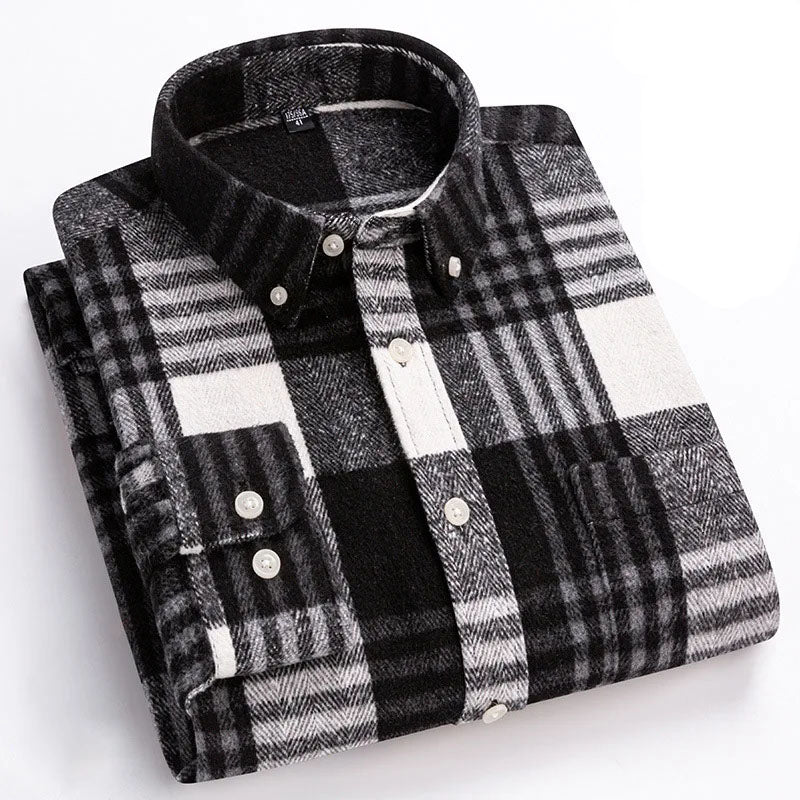 Crystal Classic Plaid Button Down Shirt for Men | Everett