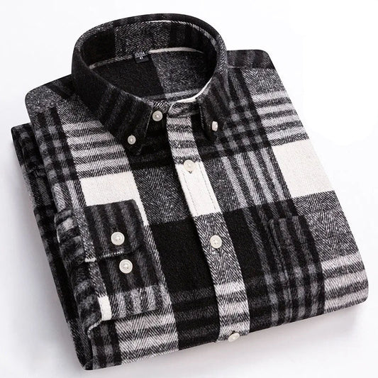 Crystal Classic Plaid Button Down Shirt for Men | Everett