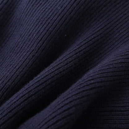 Hillside Knit cardigan with contrast trim for women | Selene
