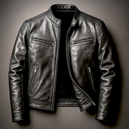 Endearing Vintage Style Zip-Up Jacket For Men | Camden