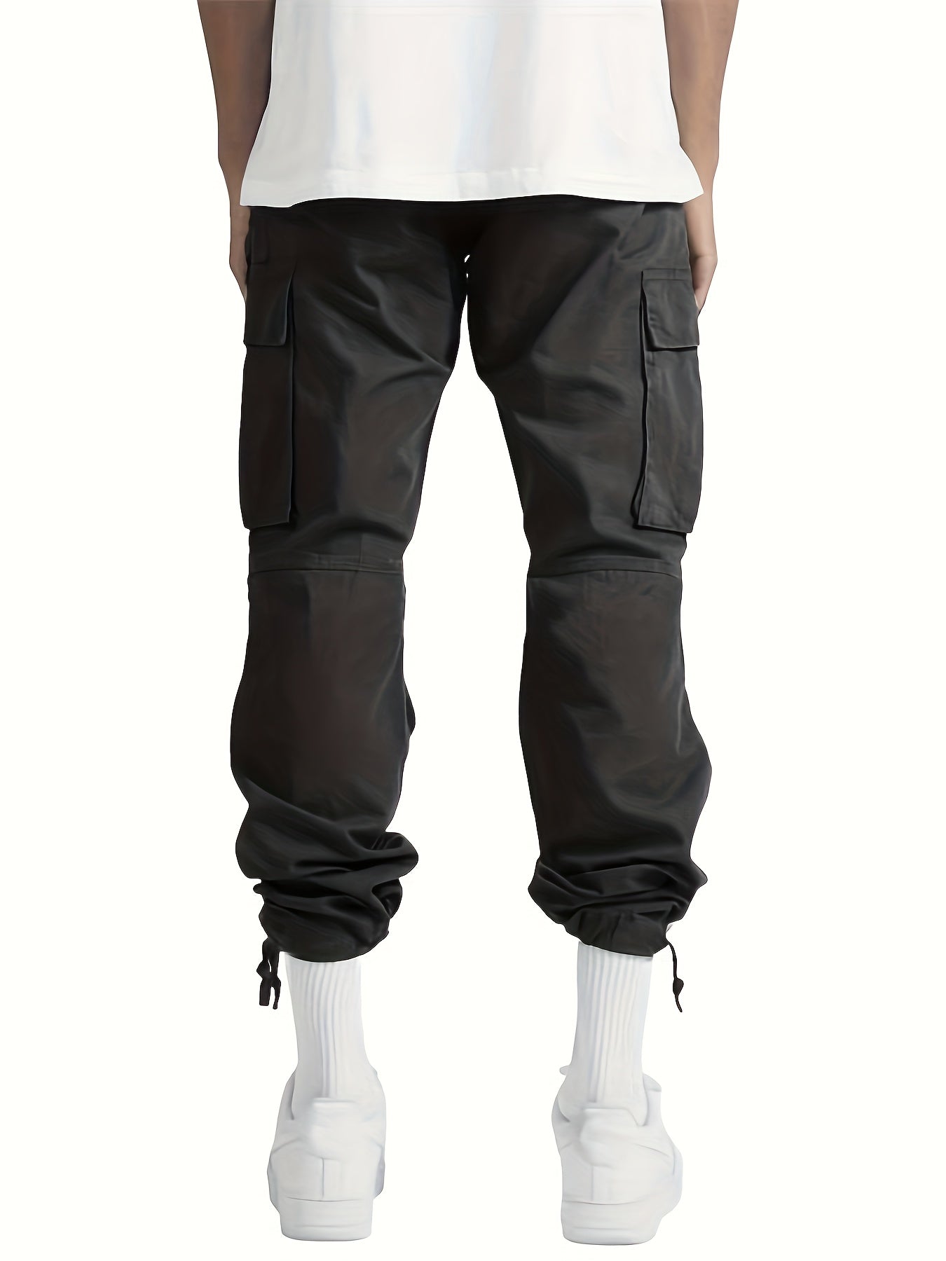 Cashmere Oversized cargo pants for men | Chris