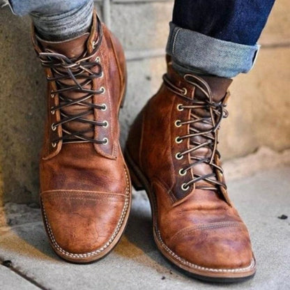 Alluring Classic rugged boots with timeless silhouette for men | Caleb