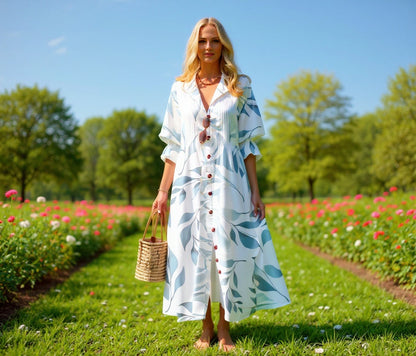 Subtle Effortless everyday maxi dress for women | Isalie