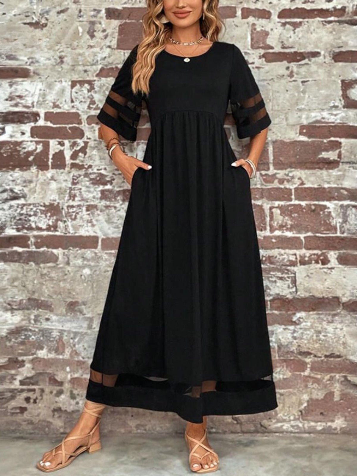 Memorable Chic tummy flattering coverage dress for women | Esme