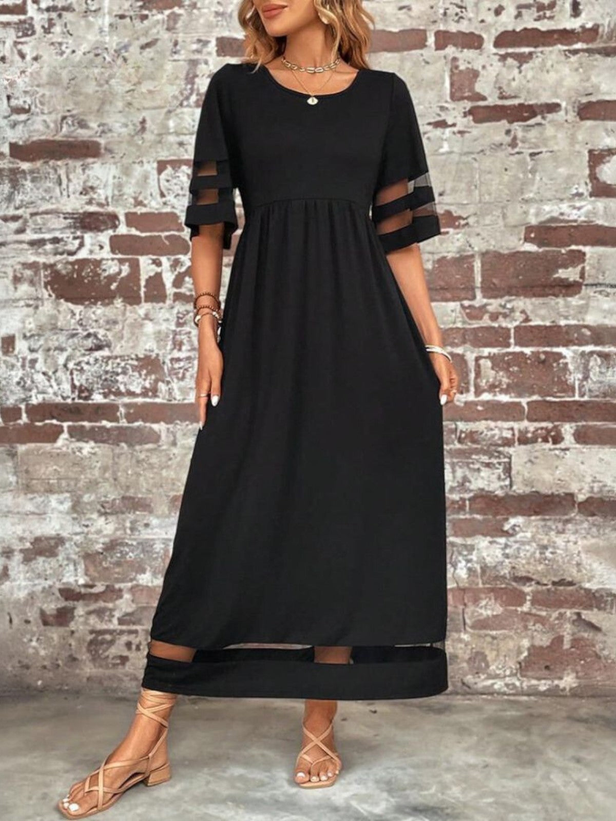 Memorable Chic tummy flattering coverage dress for women | Esme