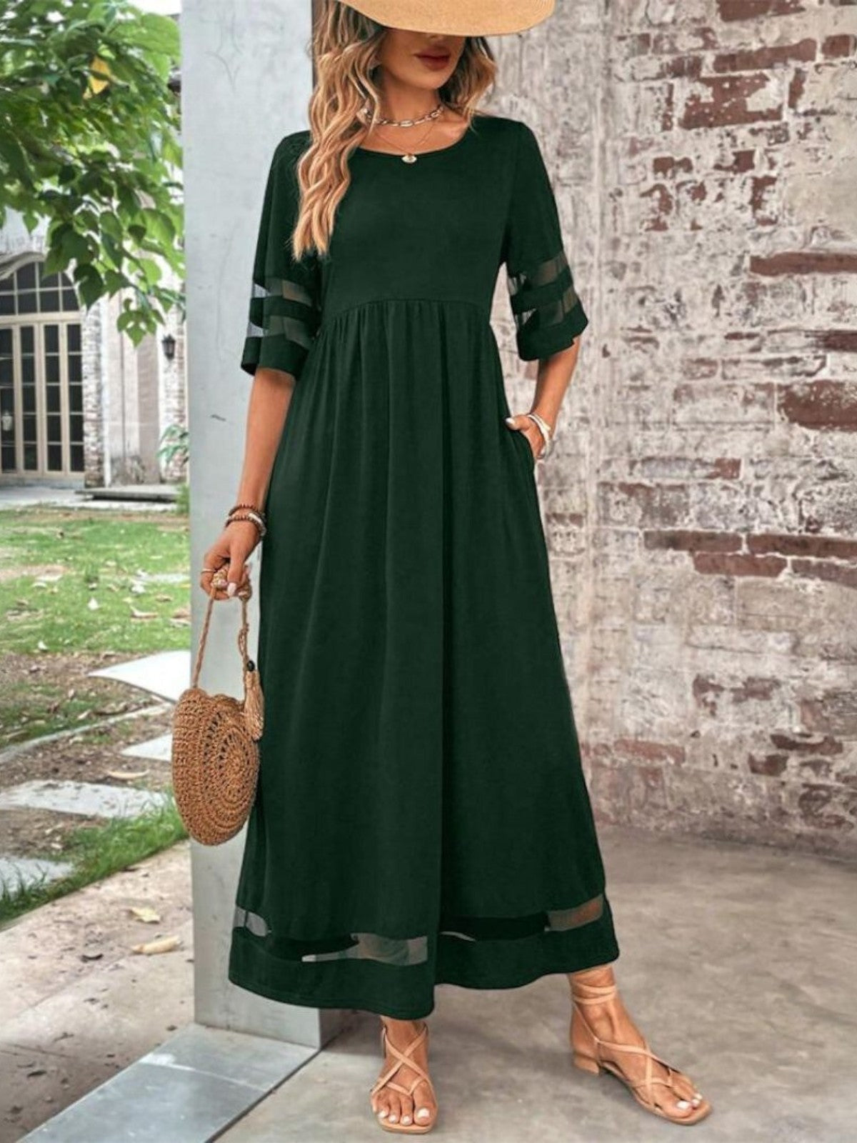 Memorable Chic tummy flattering coverage dress for women | Esme