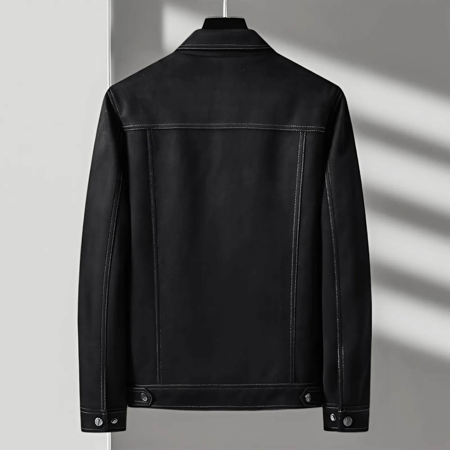 Wool Retro Button Front Jacket For Men | Hudson