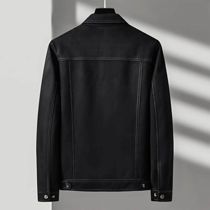 Wool Retro Button Front Jacket For Men | Hudson