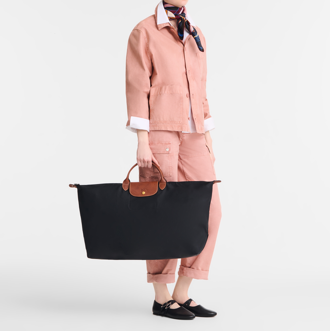 Plaid Le Pliage XL travel bag for women | Longchamp