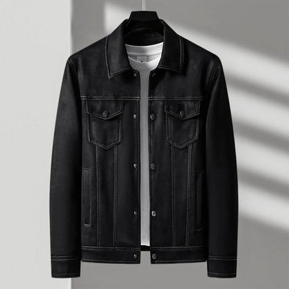 Wool Retro Button Front Jacket For Men | Hudson
