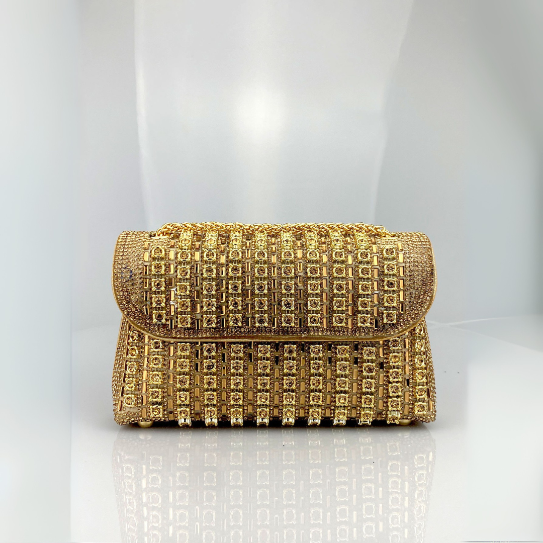 Hillside Chain Strap Embellished Shoulder Bag For Women | Alessia