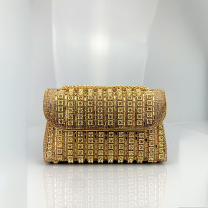 Hillside Chain Strap Embellished Shoulder Bag For Women | Alessia