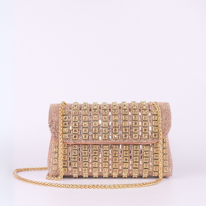 Hillside Chain Strap Embellished Shoulder Bag For Women | Alessia