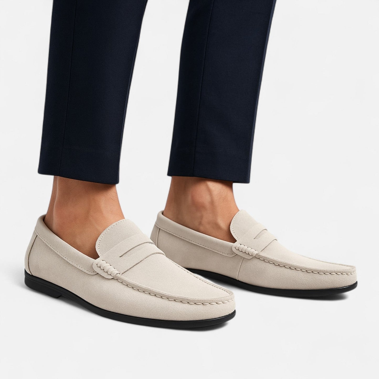 Dusk Casual flat sole shoes with soft inner lining for men | Nolan