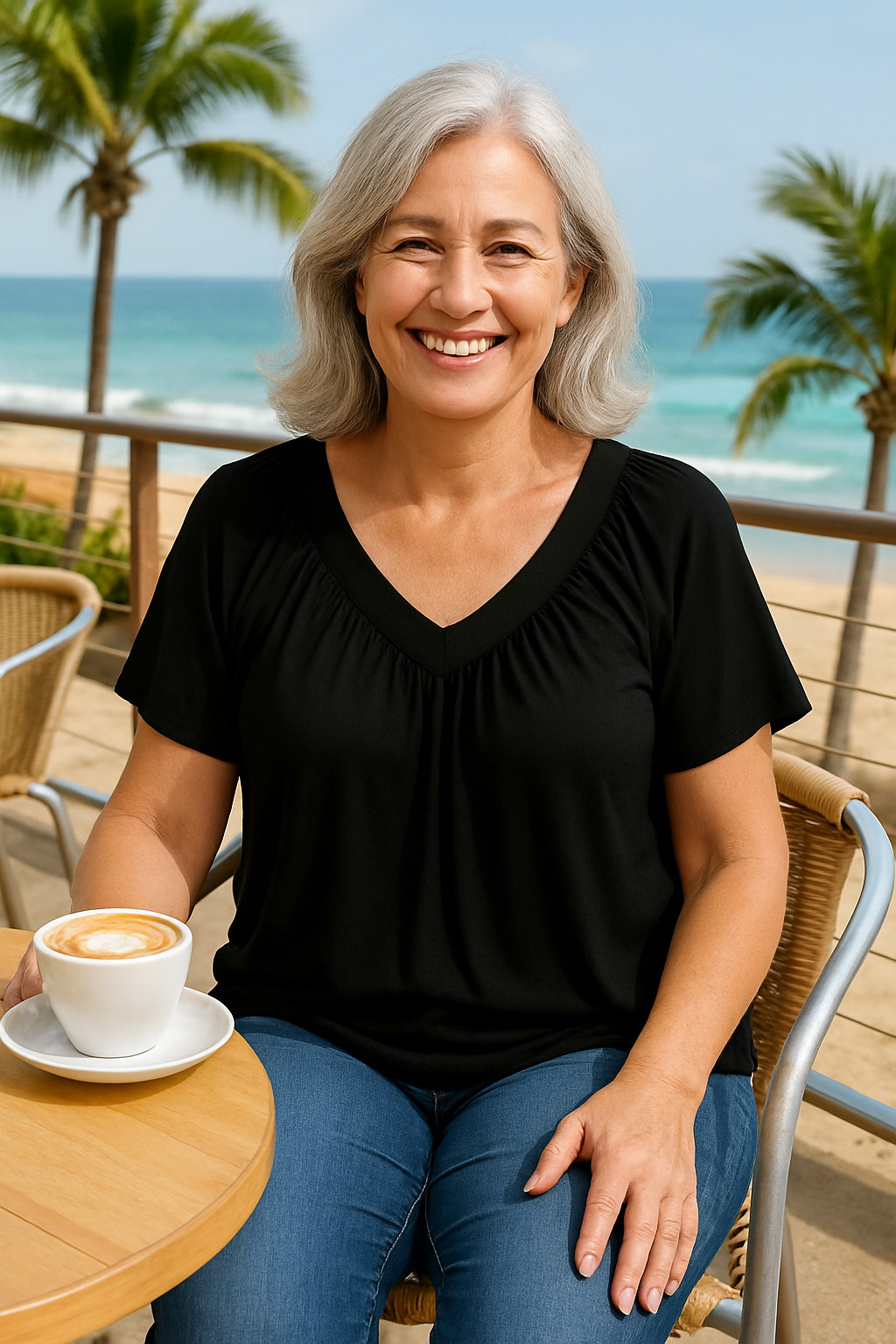 Glamorous Luxe comfort top for women | Maris