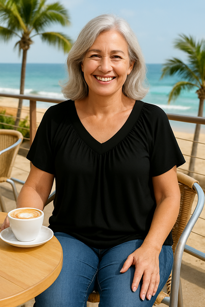 Glamorous Luxe comfort top for women | Maris
