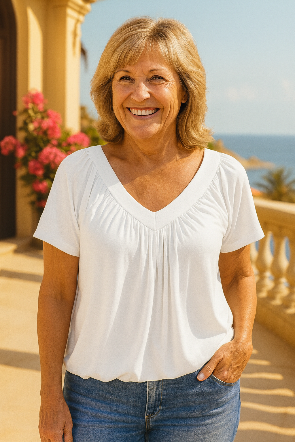 Glamorous Luxe comfort top for women | Maris