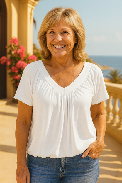 Glamorous Luxe comfort top for women | Maris
