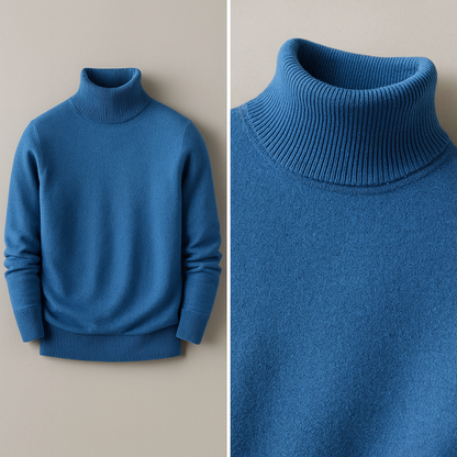 Engaging Classic Turtleneck Knit Sweater For Men | Rohan