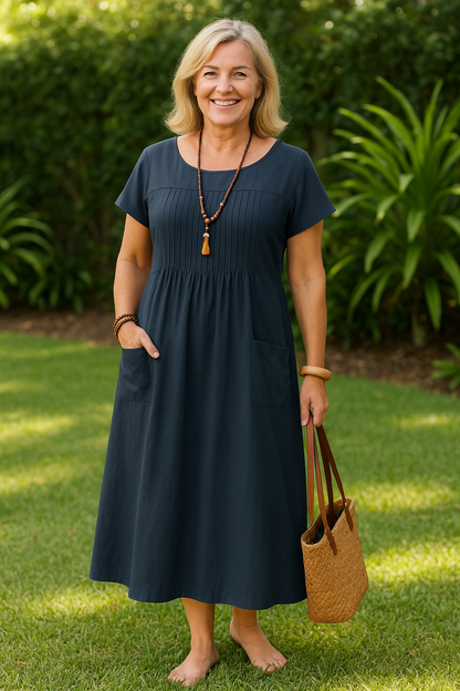 Couture Breezy A-line dress for women | Marianne