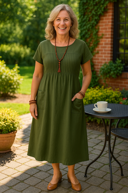 Couture Breezy A-line dress for women | Marianne