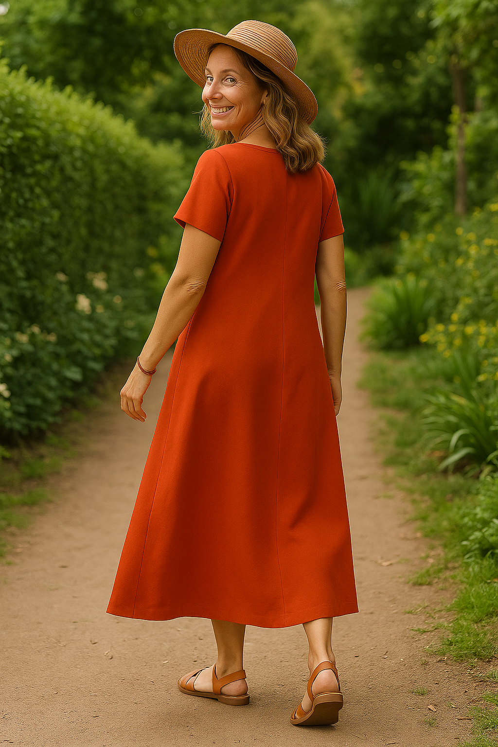 Couture Breezy A-line dress for women | Marianne