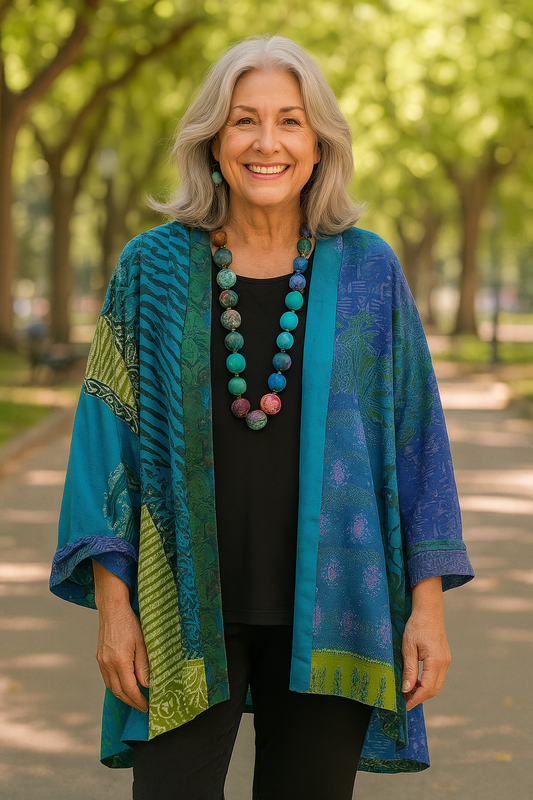 Punchy Astrid for women | Drape cardigan
