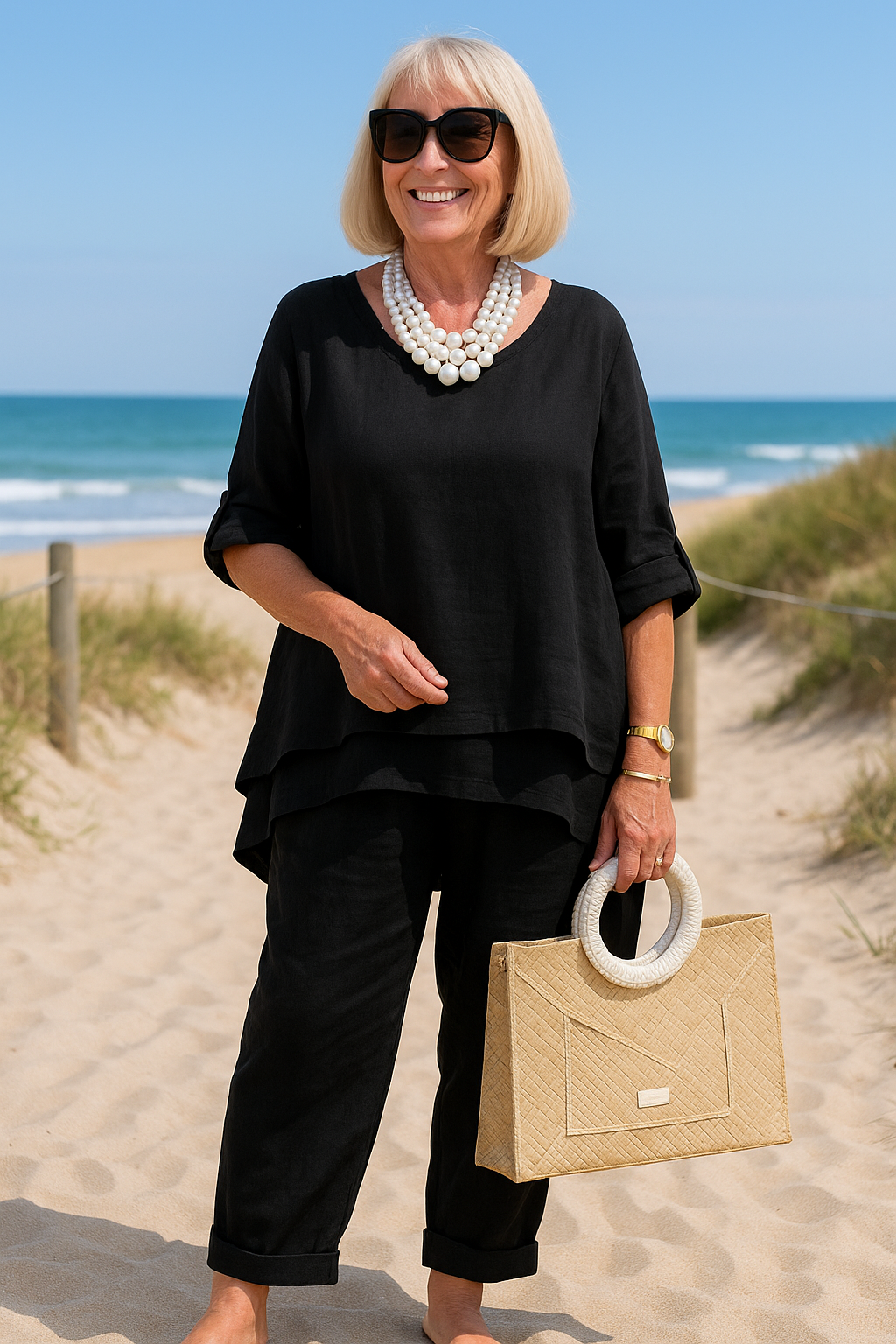 Restrained Elegant two-piece set for women | Marlowe