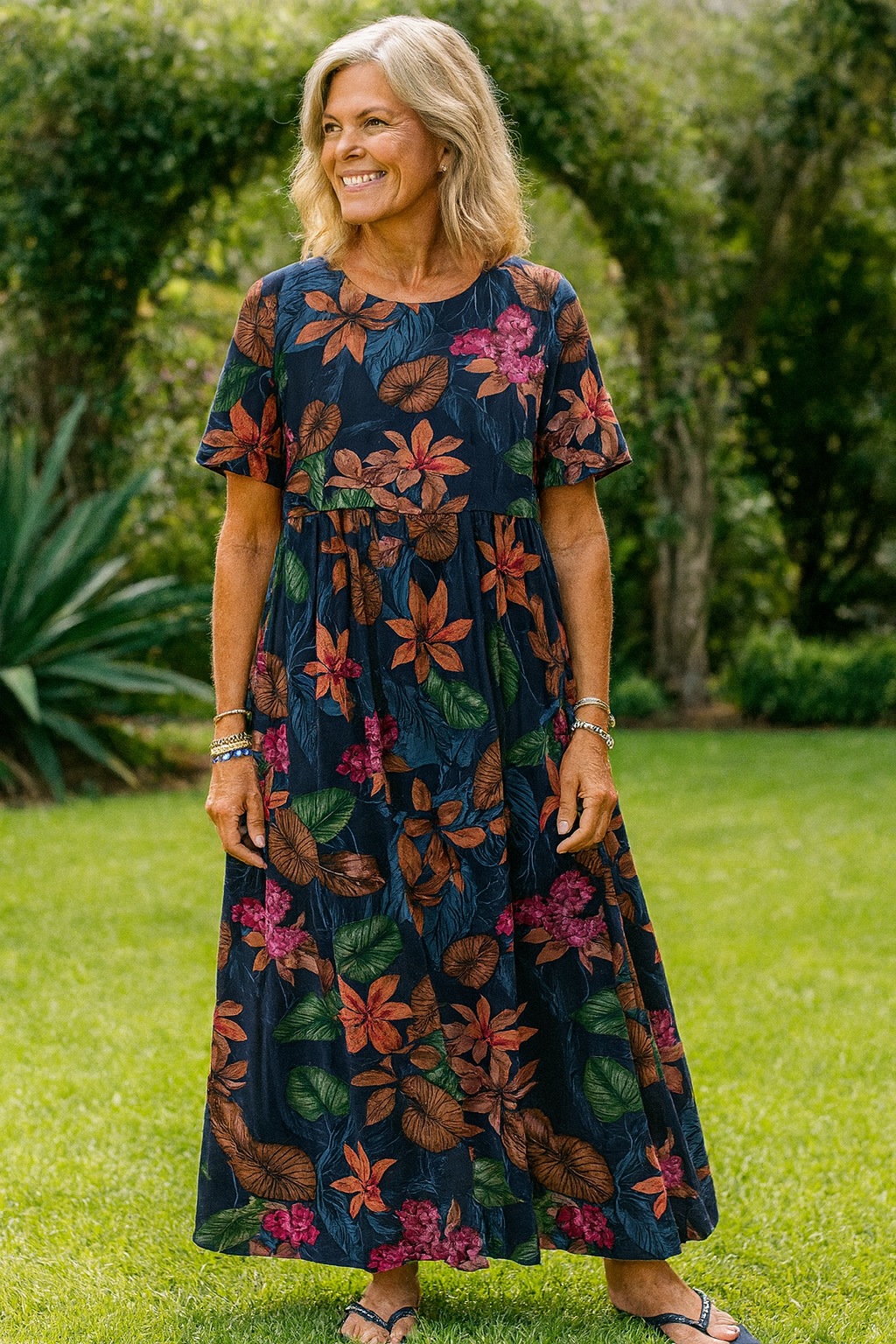 Aesthetic Floral maxi dress for women | Masie