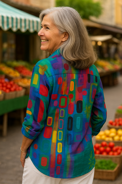 Serene Edna for women | Artistic blouse