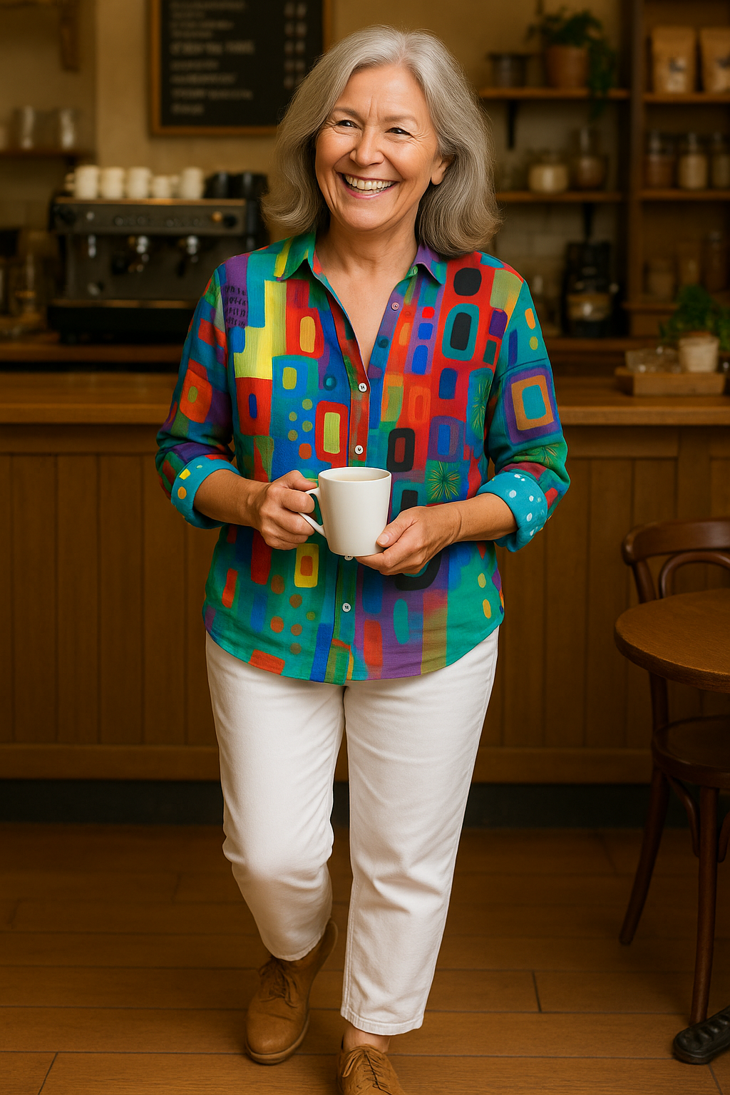 Serene Edna for women | Artistic blouse