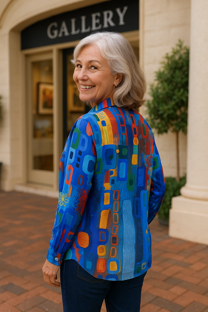 Serene Edna for women | Artistic blouse
