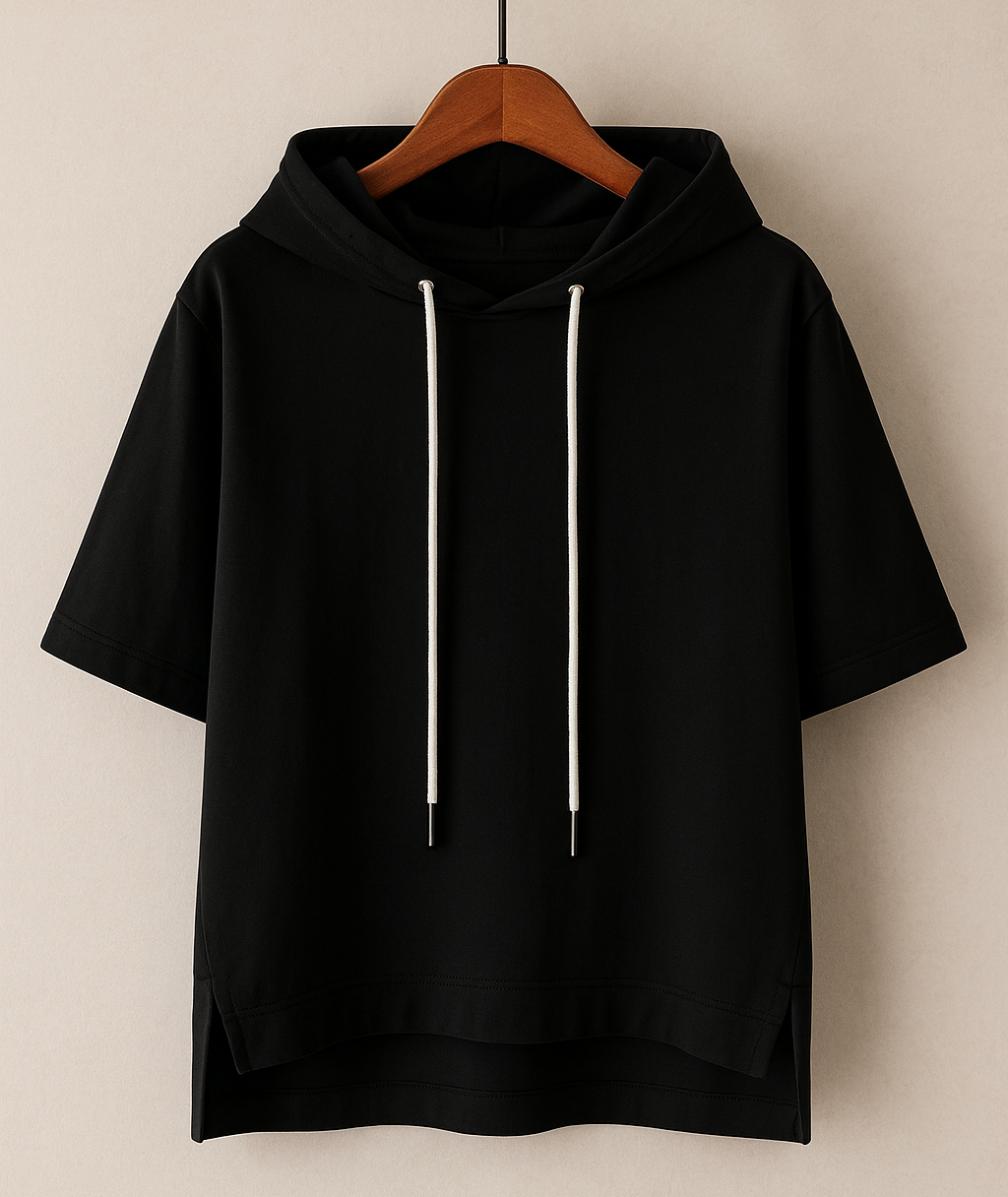 Adorable Short Sleeve Hooded Top For Women | Brielle