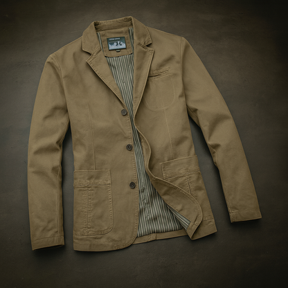 Cool Cotton casual blazer for men | Harbor Ridge