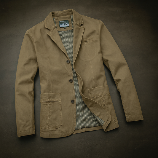 Cool Cotton casual blazer for men | Harbor Ridge