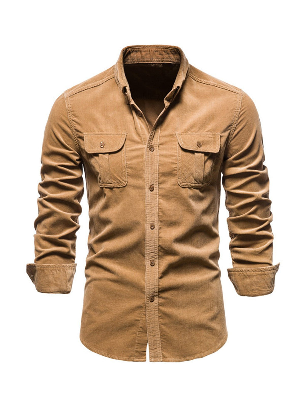 Denim Straight-cut winter shirt for men | Rowan
