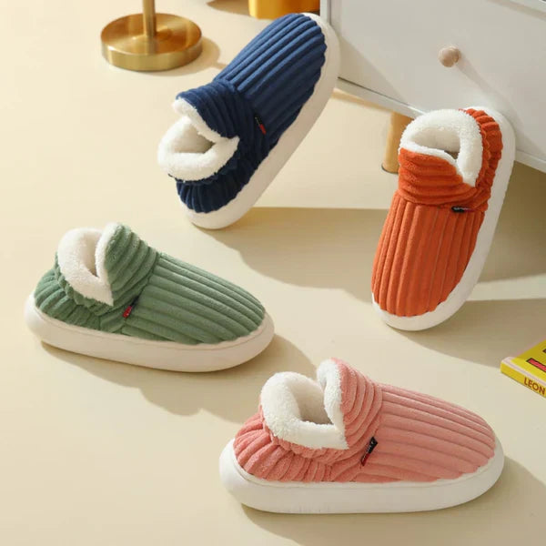 Calming Cozy slippers with supportive design for women | Warmsy