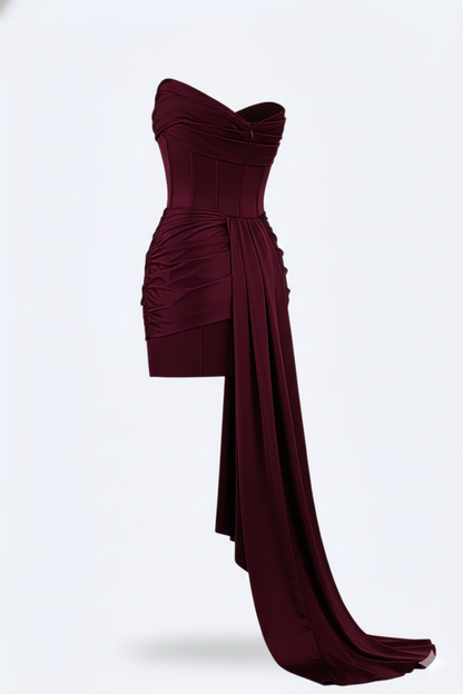 Victorian Elegant short evening dress for women | Valerios