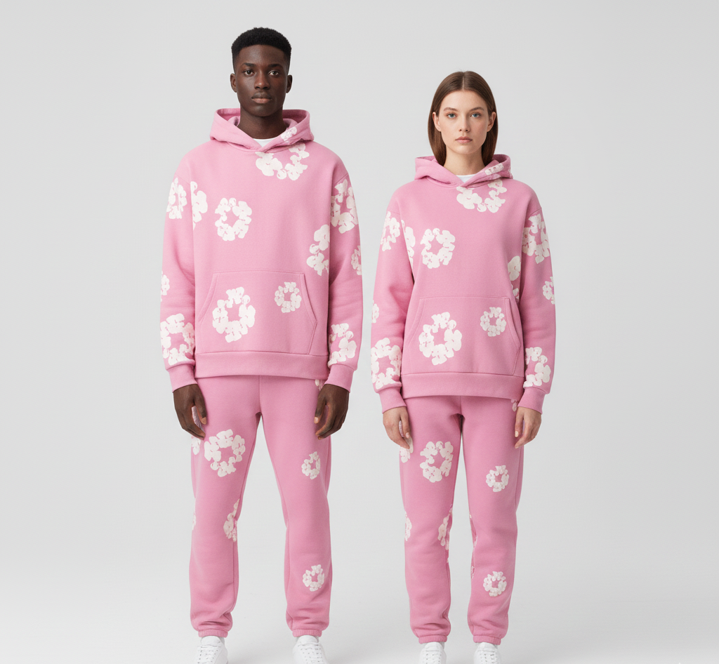 Honfleur Printed hoodie and jogger set | Valerios