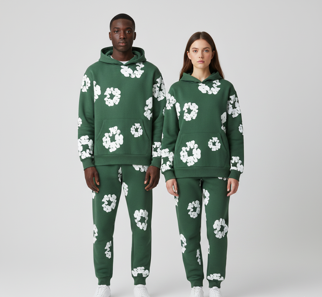 Honfleur Printed hoodie and jogger set | Valerios