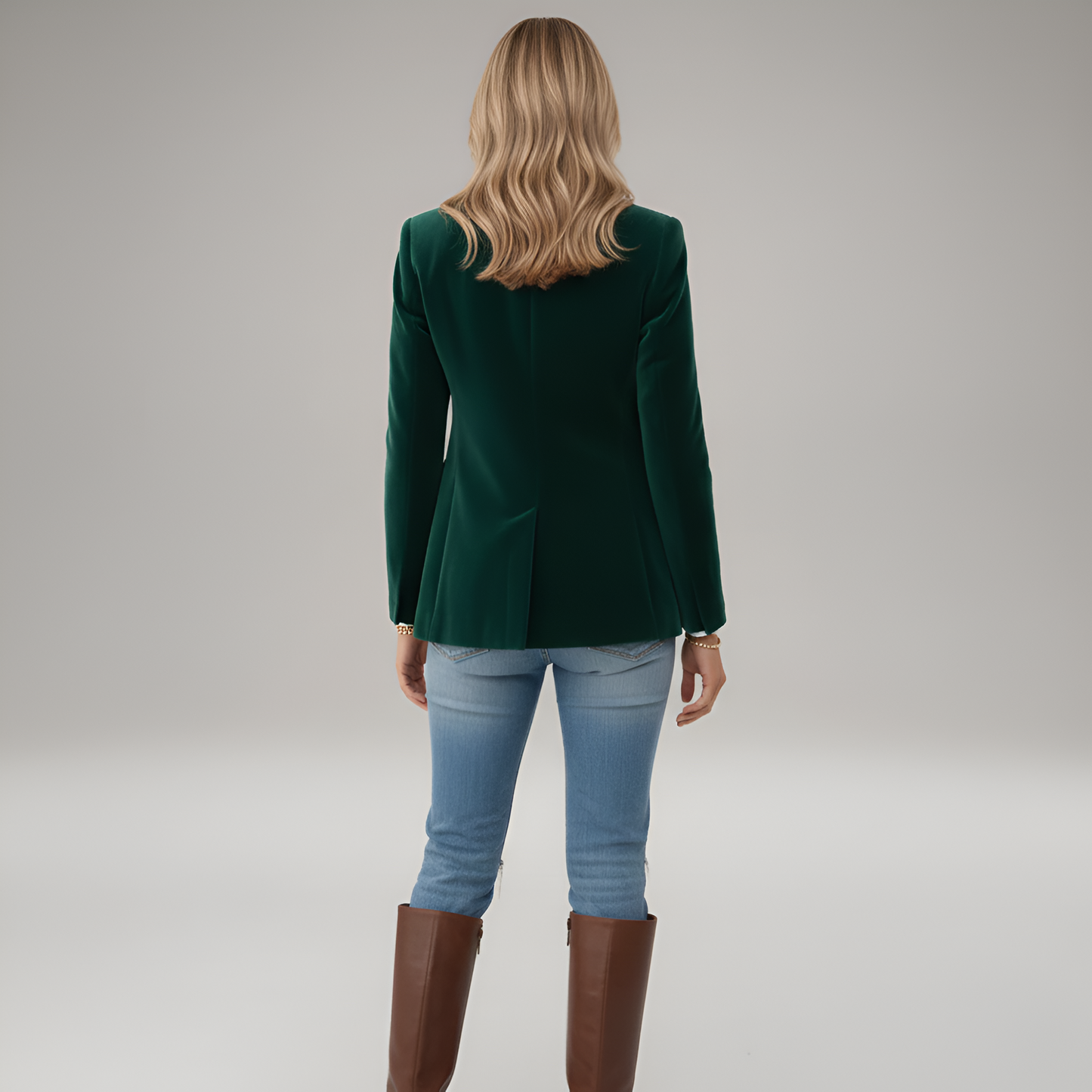 Country Elegant one-button blazer for women | Valerios