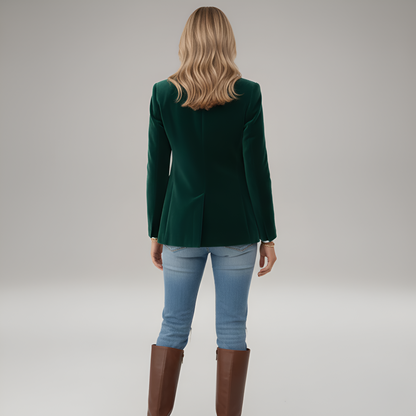 Country Elegant one-button blazer for women | Valerios
