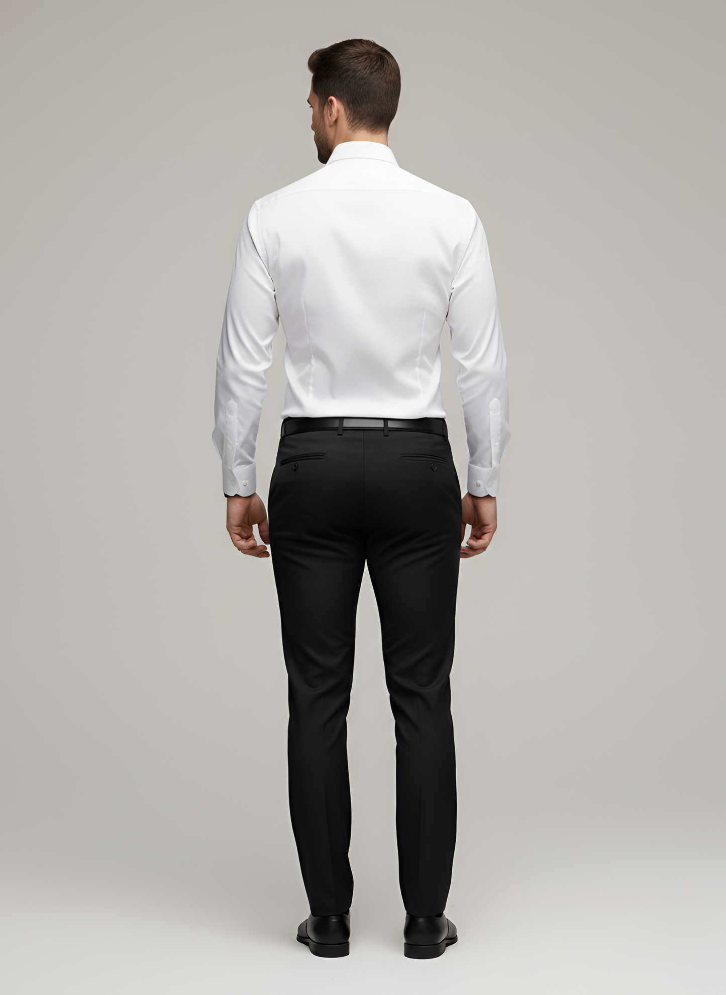 Marble Wrinkle-free slim-fit button-up shirt for men | Adrian