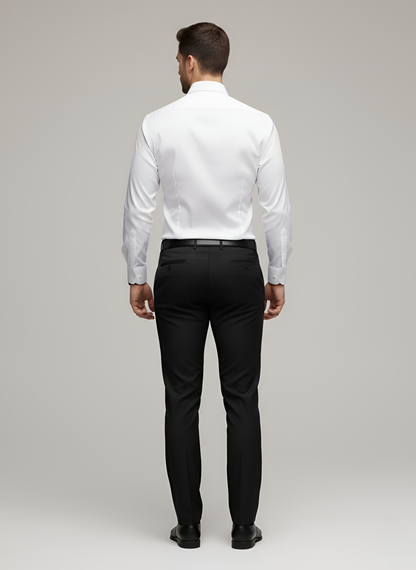 Marble Wrinkle-free slim-fit button-up shirt for men | Adrian
